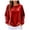 Red, variant on GEWSEY Velvet Blouses for Women Long Sleeve Crewneck Dressy Casual Velour Shirts Cocktail Evening Party Outfits (Blue, M)