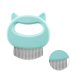 thumbnail image 1 of Greeniant Peine de aseo para mascotas con mango curvo en forma de masaje peine de plástico herramienta de limpieza suministros para mascotas Aseo de mascotas verde Greeniant PT000133-02, 1 of 6
