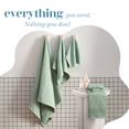 thumbnail image 3 of Martex Expression Air Sculpted 6-Piece Towel Set, Sage, 3 of 8