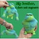 thumbnail image 2 of Juguete para apretar Mono blando Juguete elástico Pegamento relleno de arena Gorila de goma Elástico Estirable Autismo Juguete de descompresión para adultos y niños Animal para regalo de Navidad (azul, 2 of 5