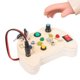 thumbnail image 2 of New Children's Educational Early Education Toy Wooden Switch Power LED Light Busy Board Hands-on Wooden Intelligence Development, Fun Desktop Game, 2 of 5