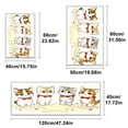 thumbnail image 3 of CCTFS Cat Star Fall Kitchen Mats, Xmas Winter Seasonal Farmhouse Home Seasonal Decorations Rugs for Floor - 16''*24''in, 3 of 10