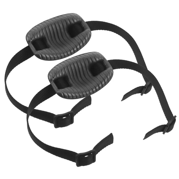 BESTYASH 2Ud Chin Cup Negro Ajustable Para Casco Con Acolchada Para Hockey Y Fútbol