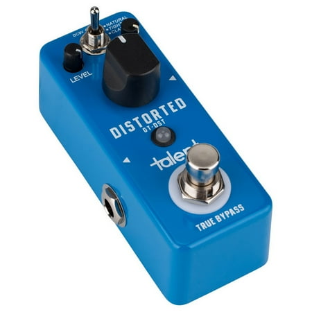 Fx Guitar - Talent GT-DST DISTORTED Distortion Guitar Mini FX Pedal Stomp Box Talent GT-DST