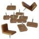 thumbnail image 5 of Clavo deslizante de plástico rectangular para muebles, clavo deslizante para cajón, clavo cuadrado pequeño, 5 of 6