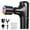 Black-B, variant on RENPHO Mini Massage Gun with Heat and Cold, Professional Pocket-Sized Massager, Portable Deep Tissue Massager with Travel Carry Bag