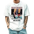 thumbnail image 2 of Men's T Shirt Retro Style Pattern Shirt Summer New Trend Sweatshirt M, 2 of 4