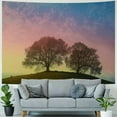 thumbnail image 4 of Orinice Tree Hill Sky Tapestry Wall Hanging Unique Style Graphic Tapestries Home Decor Art for Living Room Bedroom Farmhouse Dorm 60x50inch, 4 of 6
