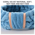 thumbnail image 3 of Paquete de 4 diademas de microfibra para spa, diademas faciales, diademas de maquillaje, tela de rizo elástica, envoltura para la cabeza para mujeres, niñas, lavado de cara, maquillaje, ducha, yoga, deportes MFZFUKR CPB-DE-LYY758-9, 3 of 5