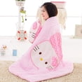 thumbnail image 2 of Sanrio Helllo Kitty-edredón de almohada de doble uso, manta de almohada plegable para coche, aire acondicionado, almohada para siesta para oficina, edredón para dormitorio en casa, 2 of 5