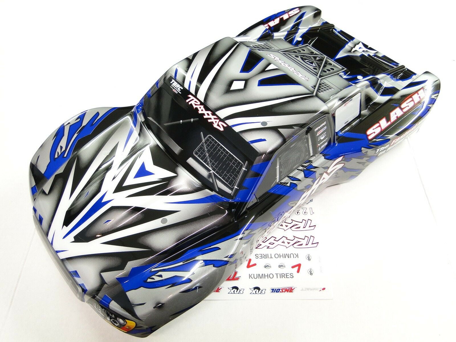 traxxas slash blue body