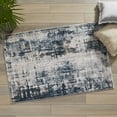 thumbnail image 4 of Better Homes & Gardens Navy Abstract Indoor Area Rug, 4' x 6', 4 of 7