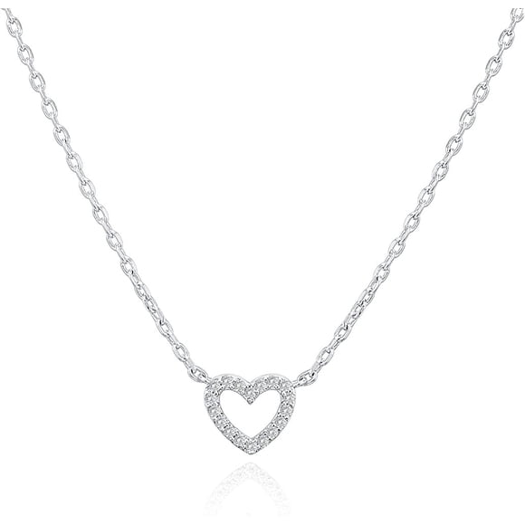 Dainty Pendant Necklace | Layering Necklaces | Gold Heart Necklace