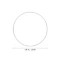thumbnail image 3 of 6Pcs Macrame Hoops Ring Dream Catcher Metal Rings DIY Craft Accessories, 3 of 4