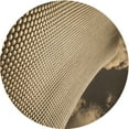 thumbnail image 1 of Ahgly Company Machine Washable Indoor Round Transitional Dark Brown Area Rugs, 5' Round, 1 of 7