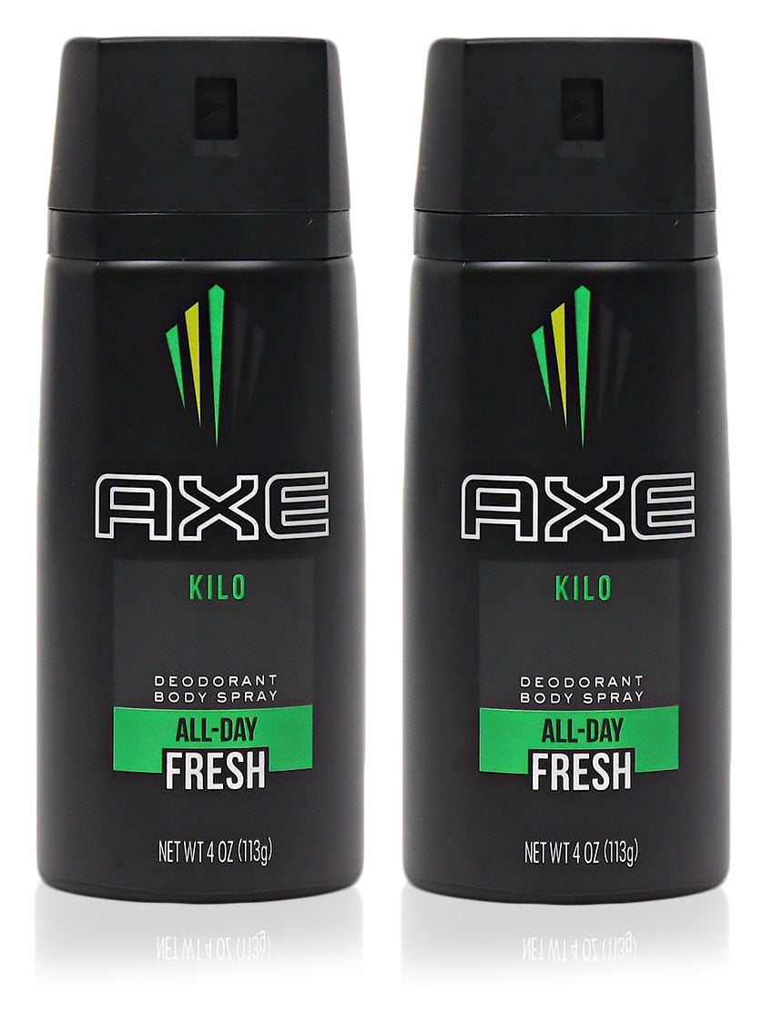 AXE DEODORANT BODY SPRAY KILO Pack of 2