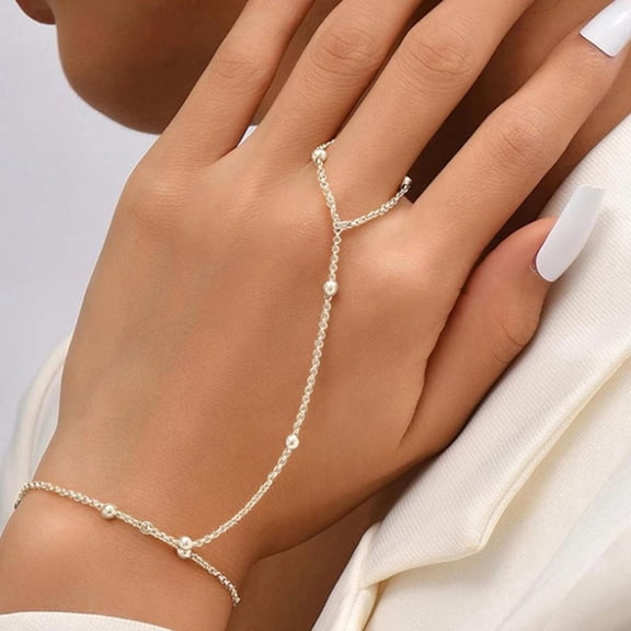 1pc Adjustable Silver Bohemian Stacking Bracelet Set Delicate Jewelry Fashion Gift for Women