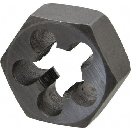 

1/2-32 UNS RH Thread 1-1/16 Hex Rethreading Die Carbon Steel 1/2 Thick