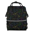 thumbnail image 1 of Easygdp Chemistry Formulas para Bolsa de Bebé de Gran Capacidad con Múltiples Bolsillos, Bolsa de Pañales para Padres, Bolsa de Viaje Organizada y Elegante, 1 of 6
