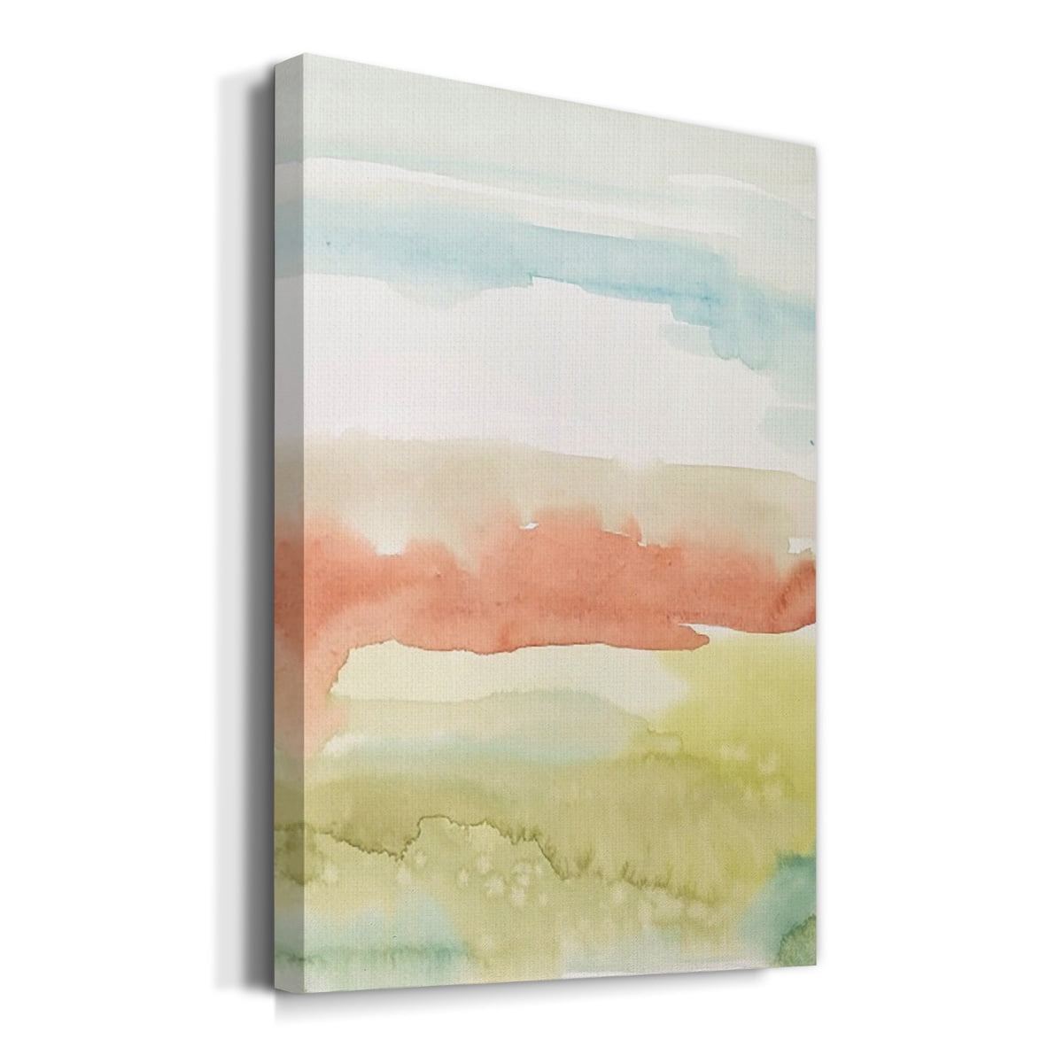 Blushing Sunrise II Premium Gallery Wrapped Canvas - Ready to Hang