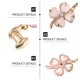 thumbnail image 5 of Reloj único Charm Charm Ornament Stud Colgante Reloj Correa Charm decorativo, 5 of 5
