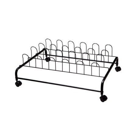 Rebrilliant Burroughs 12 Pair Underbed Shoe Storage With Wheels Rebrilliant Burroughs 12 Pair Underbed Shoe Storage With Wheels