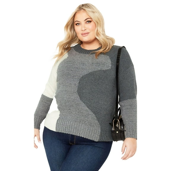 Avenue Women's Plus Size Avery Sweater