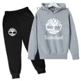 thumbnail image 3 of Sudadera con capucha para niños, chándales para niño y niña, primavera, otoño e invierno, conjunto de ropa con capucha, pantalones, traje para niños, 3 of 5