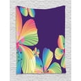 thumbnail image 1 of Tropical Tapestry, Abstract Giant Exotic Flower Rainbow Petals in Vibrant Tones Blossoming Image, Wall Hanging for Bedroom Living Room Dorm Decor, 60W X 80L Inches, Multicolor, by Ambesonne, 1 of 2