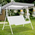 thumbnail image 3 of CSChome Housse de Balancelle Fournitures de Jardin Housse de Balancelle Protection Imperméable Résistante aux UV Polyester Taffetas, 3 of 7