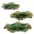 thumbnail image 4 of Uttermost Abella Transitional Ceramic Wall Decor in Forest Green (Set of 3), 4 of 8