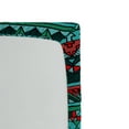 thumbnail image 2 of Ambesonne Tribal Fitted Sheet, Hand Drawn Aztec, Queen Size, Red Blue Teal, 2 of 2