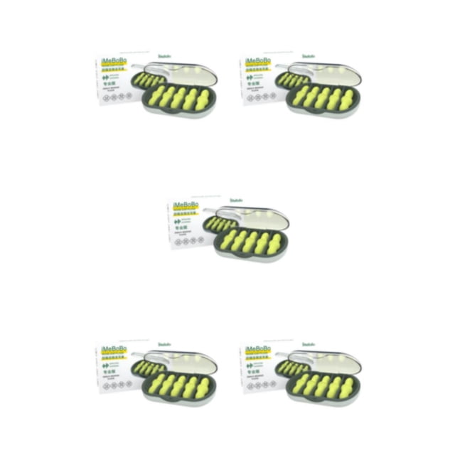 sweethay Silicona Tapón para los oídos de 3 capas Tapón para los oídos para dormir Reducción de ruido Anti-ronquidos Protección de rebote Type2 NO2