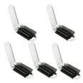 thumbnail image 1 of RUNROTOO 5Pcs Hair Brush with Mirror Portable for Everyday Use Travel, 1 of 7