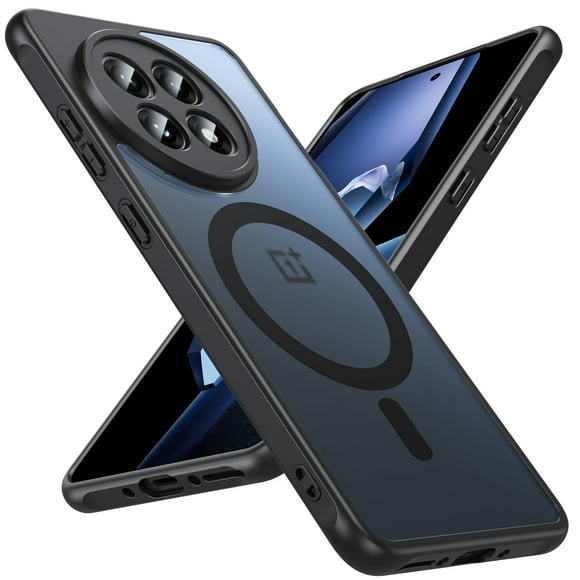 Funda magnética Hensinple Oneplus 13R, delgada, mate, a prueba de golpes