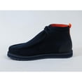 thumbnail image 5 of Men's TAYNO Wallabee Style Chukka Boots Soft Micro Suede MOJAVE S Navy, 5 of 16