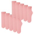 thumbnail image 1 of Chaussettes Rouges Glace Chaussettes Glace Chaussettes d'Été Fines pour Femmes Chaussettes pour Femmes Sensation Fraîche de Toute la Mode Bas Mi-Mollet Velours Respirant Chaussettes à Poil 10 Pcs, 1 of 4