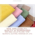 thumbnail image 2 of 50X155cm Stretch Corduroy Fabric - Solid Plain Thick DIY Sewing Material, Soft 8 Wicks Quilting for Clothing, Dress, Pants, Costume, Sofa, Throws, Pillow Cover (Color: Pink 3), 2 of 5