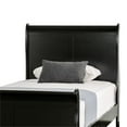 thumbnail image 6 of Furniture of America Toni Transitional Solid Wood Panel Twin Bed in Black, 6 of 19