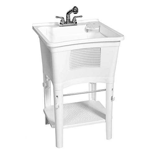 Zenna Home Station d'Assainissement Ergo Tub, Blanc