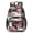 Pioneer Flower Floral Print Pattern, variant on Pioneer Flower Floral Print Pattern 17" School Backpacks for Teens,Waterproof Oxford Fabric,S-Shape Padded Straps for School,Travel,Hiking,Camping