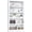 White, variant on Homieasy 5 Tier Book Shelf, 71 Inch Tall Bookcase with Adjustable Shelves, Cherry