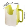 thumbnail image 3 of YOLOKE Baby Juice Box Holder Juice, Bag Holder for Toddlers No Squeeze Adjustable Folding Food Pouch and Milk Box Holder for Kids No Spill(Green), 3 of 4