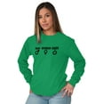 thumbnail image 3 of Man Woman Geek Geeky Cute Nerdy Gamer Long Sleeve TShirt Men Women Brisco Brands S, 3 of 6