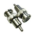 thumbnail image 2 of 5x Enchufe Macho Bnc Rca Macho Rg59 Cable Coaxial Conector Adaptador de Video 3 piezas, 2 of 6