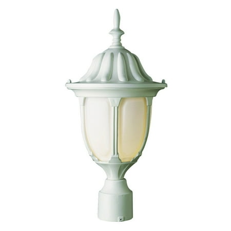 Trans Globe 4042 Post Lantern - 9W in.