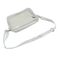 thumbnail image 3 of Bolso de hombro para viajes, bolso de hombro transparente Bolso de hombro transparente de moda Bolso de hombro de PVC Características mejoradas, 3 of 14