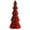 A, variant on Handmade Folded Paper Decor Pleated Texture 3D Conical Shape Lightweight Sturdy Home Tabletop Mantel Shelf Holiday Party Display