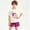 03 Red, variant on Freshbabe Boys Girls 2 Piece Activewear Set, Short Sleeve Crew Neck Tee and Color Block Shorts, Quick Dry Summer Sportswear, 2-13T