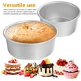 thumbnail image 3 of WEUVEB 3Ud Para Pasteles Plata De Aluminio Con Antiadherente Para Cocina, 3 of 7